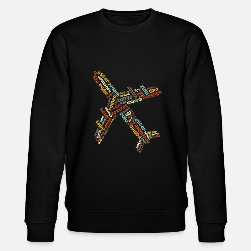 Pilote pilote pilote pilote - Sweat bio CHANGER Stanley/Stella Unisexe - noir