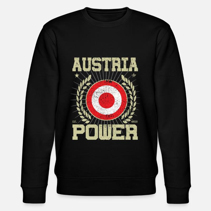 Cool Austria Design - Stanley/Stella CHANGER Unisex Organic Sweatshirt - black