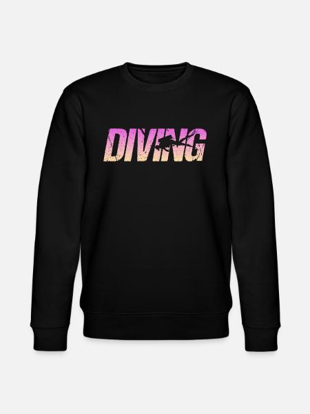 Tauchen Diving - Stanley/Stella Unisex Bio-Sweatshirt CHANGER  - Schwarz