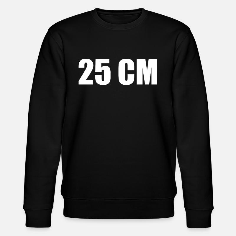 25 cm - Stanley/Stella Unisex Bio-Sweatshirt CHANGER  - Schwarz