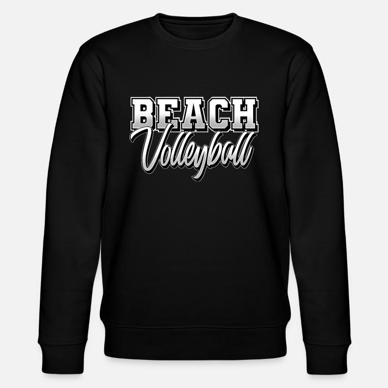 Beach-volley - Sweat bio CHANGER Stanley/Stella Unisexe - noir