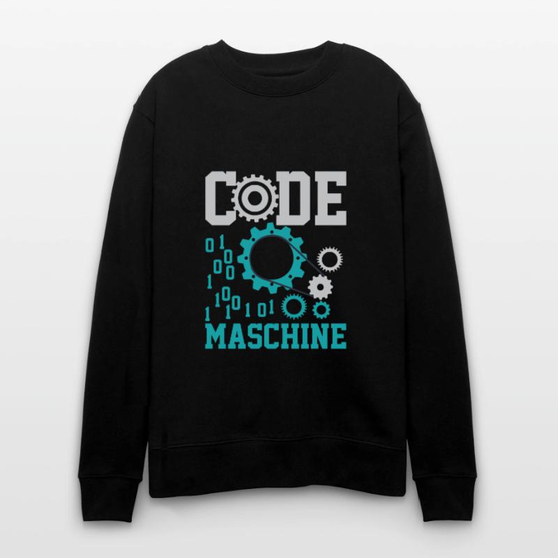 Code Machine Computer Nerd Computer Scientist Shirt Stanley/Stella CHANGER Unisex Organic Sweatshirt