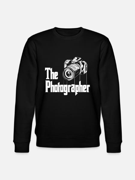 Camera Photographers - Stanley/Stella CHANGER Unisex Organic Sweatshirt - black