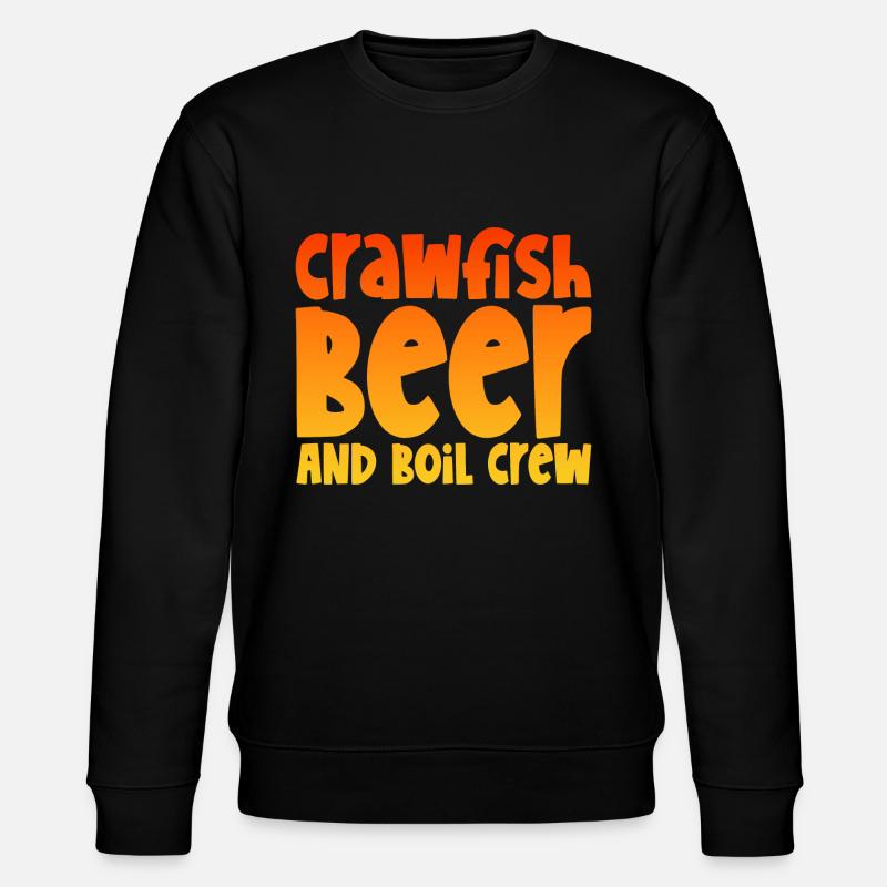 Crawfish Beer And Boil Crew - Stanley/Stella Unisex Bio-Sweatshirt CHANGER  - Schwarz