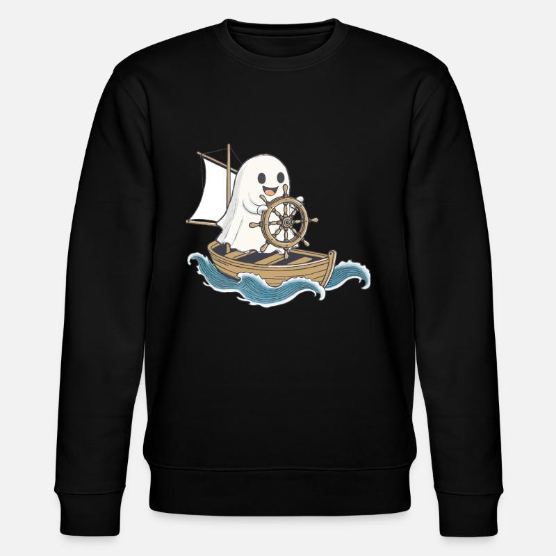 Ghost Sailor Halloween - Sweat bio CHANGER Stanley/Stella Unisexe - noir