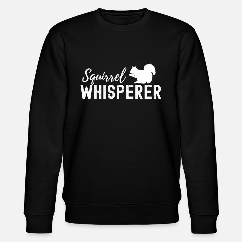 Écureuils - Sweat bio CHANGER Stanley/Stella Unisexe - noir