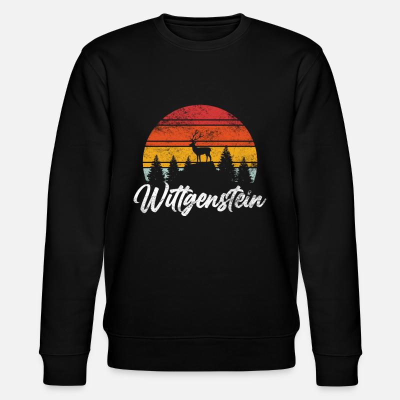 Wittgenstein - Stanley/Stella CHANGER Unisex Organic Sweatshirt - black