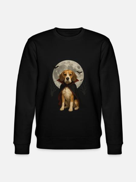 Beagle - Stanley/Stella Unisex Bio-Sweatshirt CHANGER  - Schwarz