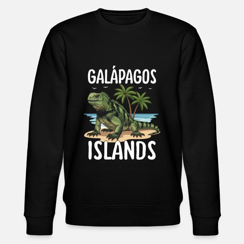 Galapagos Islands - Stanley/Stella Unisex Bio-Sweatshirt CHANGER  - Schwarz