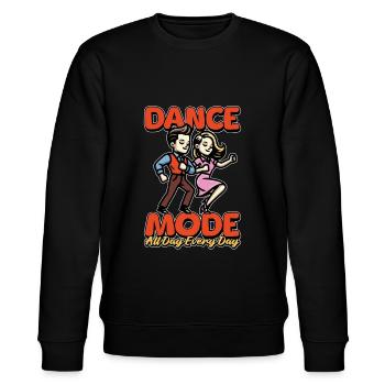 Dance Teacher Dance Mode All Day Dance Instructor - Stanley/Stella Unisex Bio-Sweatshirt CHANGER  - Schwarz - Vorne - Nik (191cm) & Marisol (170cm)