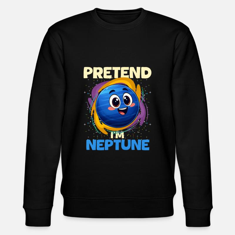 Neptun - Stanley/Stella Unisex Bio-Sweatshirt CHANGER  - Schwarz