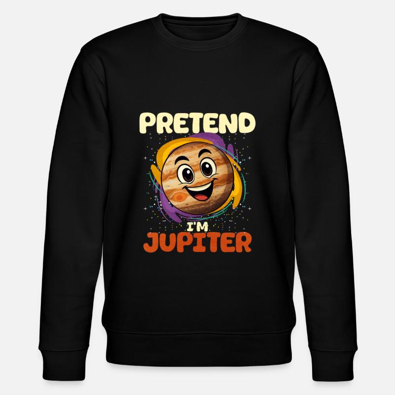 Jupiter - Stanley/Stella Unisex Bio-Sweatshirt CHANGER  - Schwarz