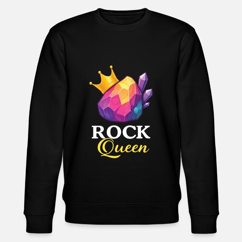 Geology Rock - Stanley/Stella Unisex Bio-Sweatshirt CHANGER  - Schwarz