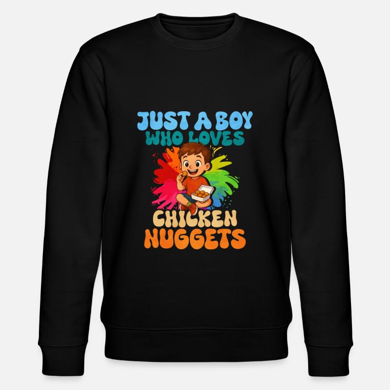 Nugget de poulet - Sweat bio CHANGER Stanley/Stella Unisexe - noir