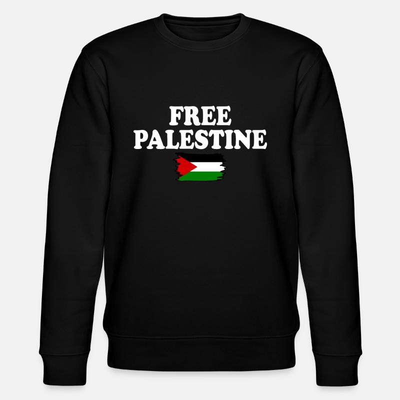 Free palestine - Sweat bio CHANGER Stanley/Stella Unisexe - noir
