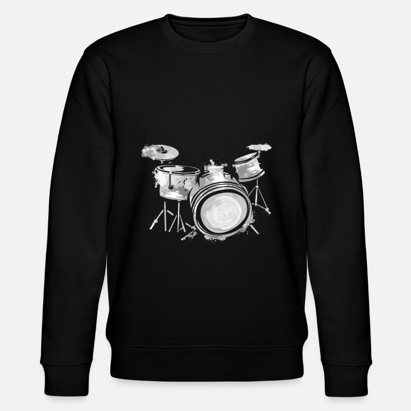 Le batteur - Sweat bio CHANGER Stanley/Stella Unisexe - noir