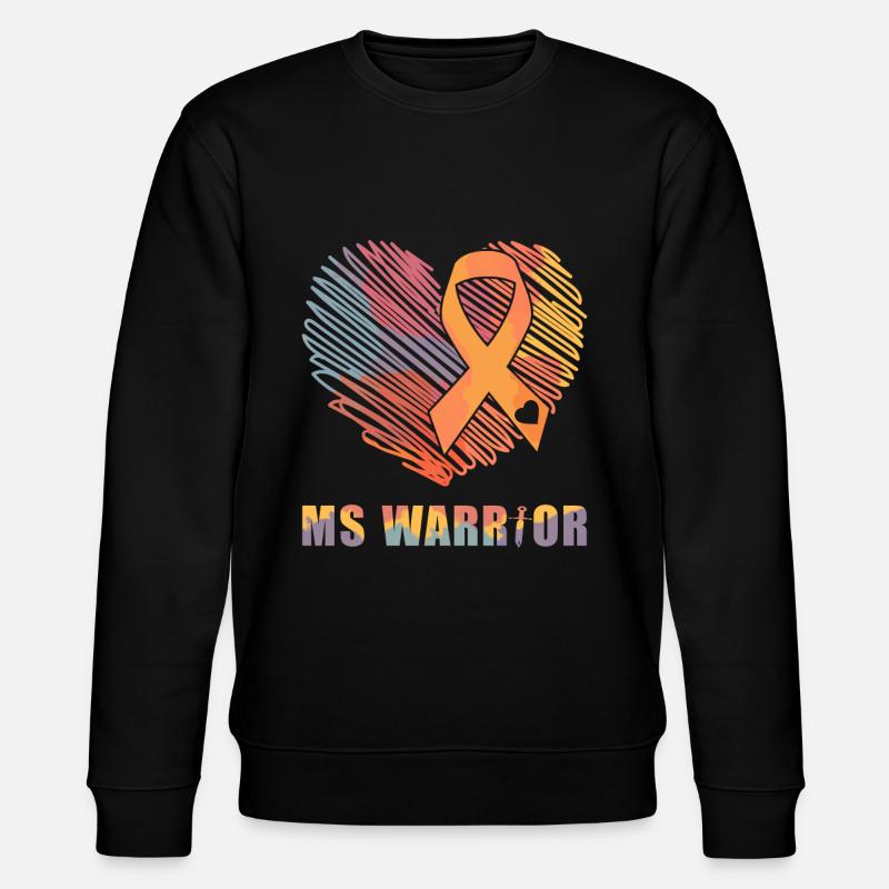 MS Warrior - Stanley/Stella Unisex Bio-Sweatshirt CHANGER  - Schwarz