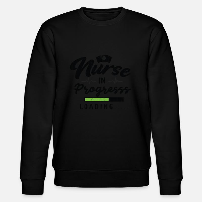 Infirmière en cours Infirmière - Sweat bio CHANGER Stanley/Stella Unisexe - noir
