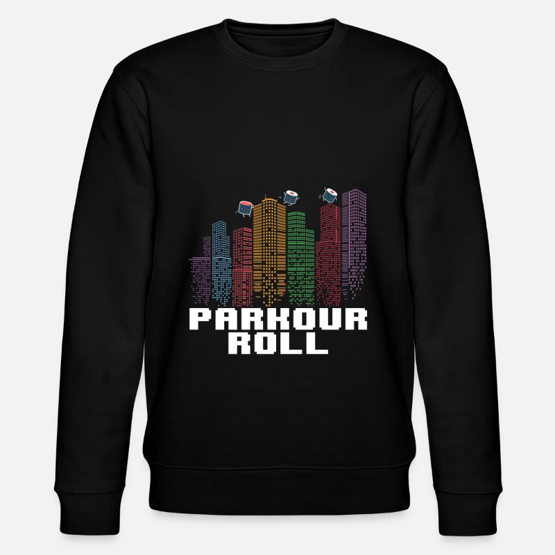 Parkour Freerunning Traceur - Stanley/Stella Unisex Bio-Sweatshirt CHANGER  - Schwarz
