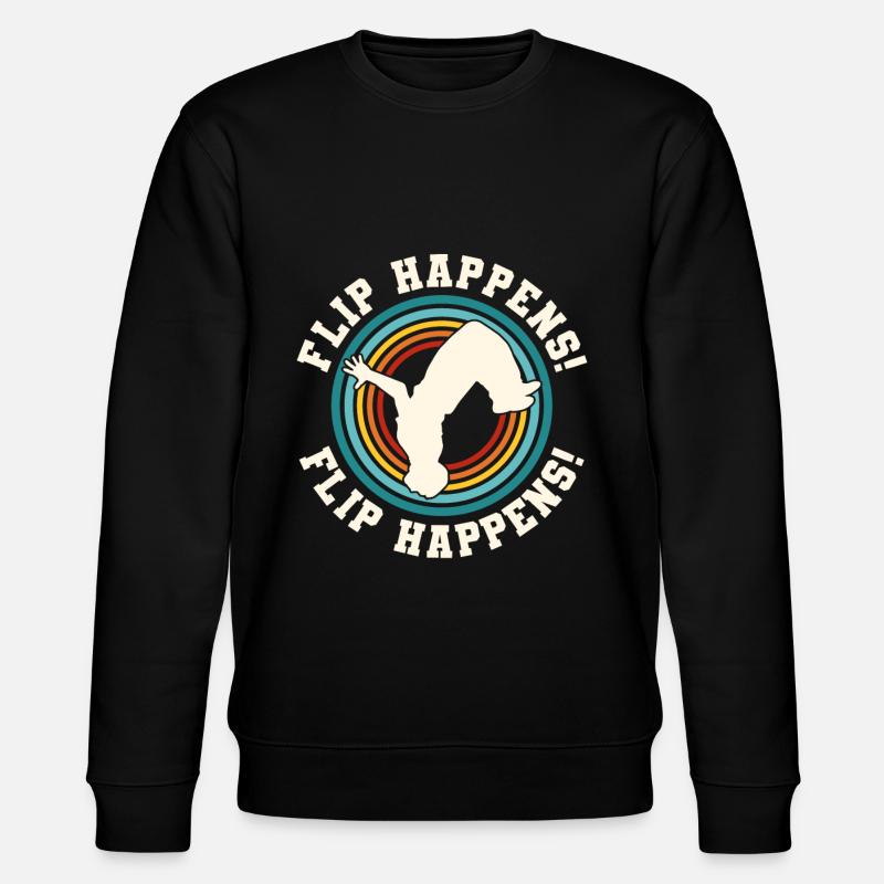 Parkour Freerunning Traceur - Stanley/Stella Unisex Bio-Sweatshirt CHANGER - Schwarz