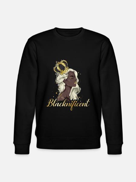 Blacknificent pour les fiers Afro-Américains - Sweat bio CHANGER Stanley/Stella Unisexe - noir