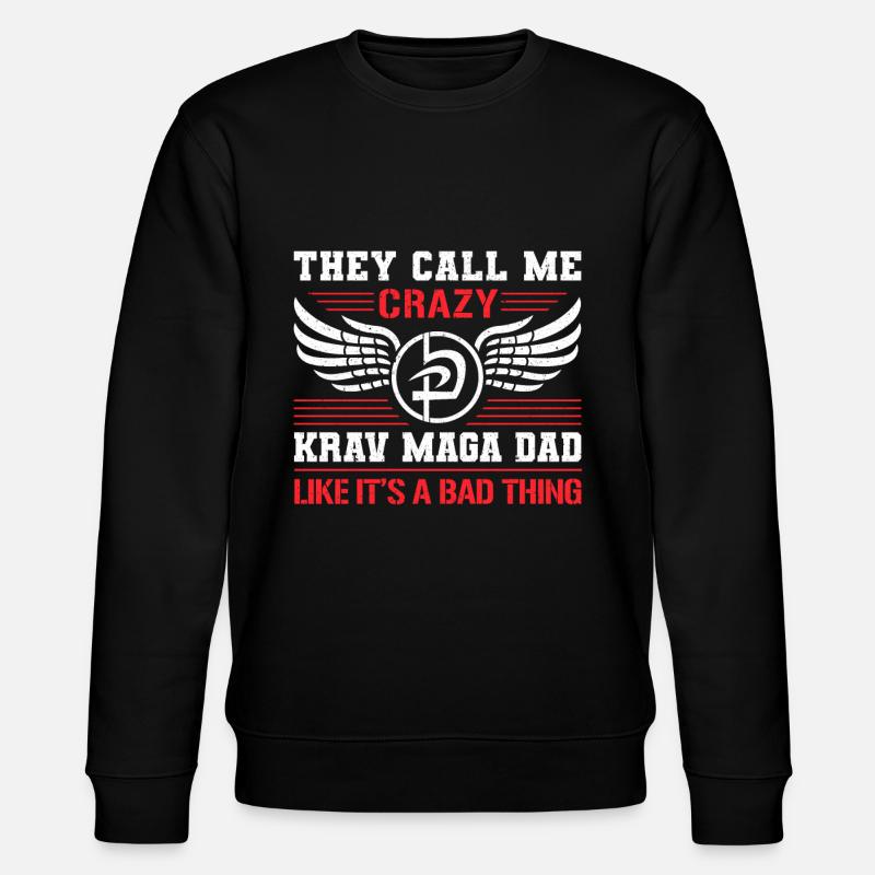 Krav Maga Apparel Israélien Self - Sweat bio CHANGER Stanley/Stella Unisexe - noir