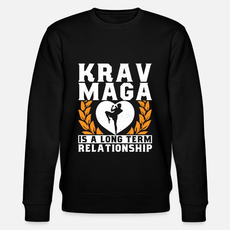 Krav Maga Apparel Israélien Self - Sweat bio CHANGER Stanley/Stella Unisexe - noir