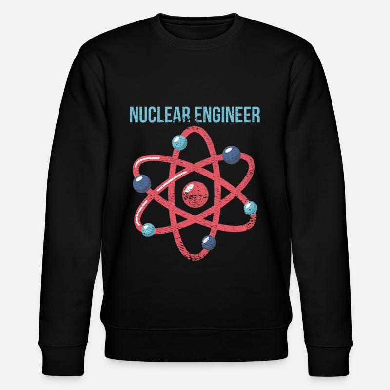 Nuclear Engineer - Stanley/Stella CHANGER Unisex Organic Sweatshirt - black