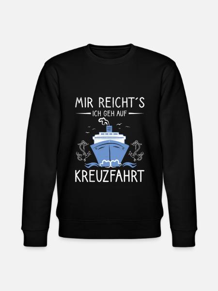Endlich auf Kreuzfahrt - Stanley/Stella Unisex Bio-Sweatshirt CHANGER  - Schwarz