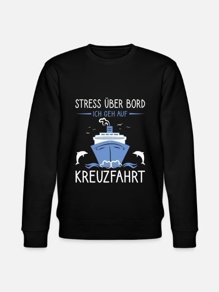 Kreuzfahrt ohne Stress - Stanley/Stella Unisex Bio-Sweatshirt CHANGER - Schwarz