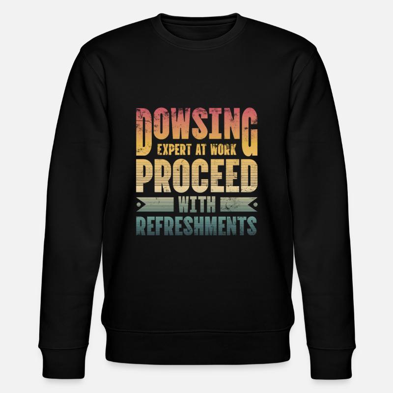 Dowser au travail avec - Sweat bio CHANGER Stanley/Stella Unisexe - noir