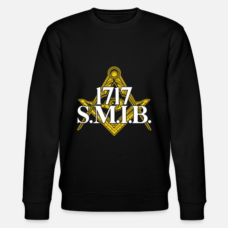 Masonic Freemasonry Fraternal - Stanley/Stella Unisex Bio-Sweatshirt CHANGER  - Schwarz