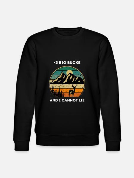 Unique Hunt - Stanley/Stella CHANGER Unisex Organic Sweatshirt - black