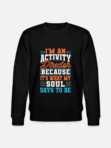 Awesome Activity Director Activity - Stanley/Stella Unisex Bio-Sweatshirt CHANGER  - Schwarz