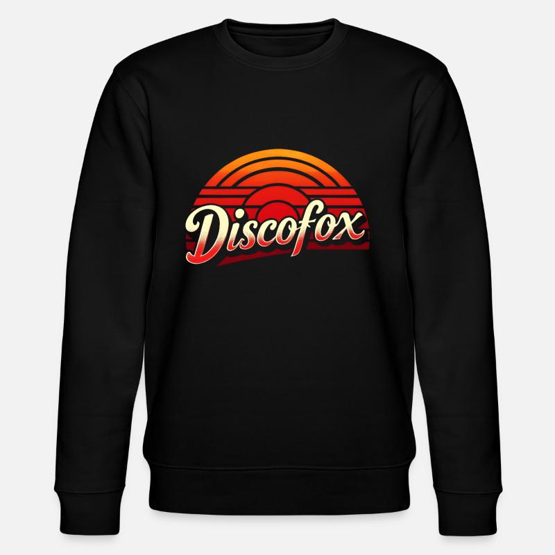 Discofox - Stanley/Stella CHANGER Unisex Organic Sweatshirt - black