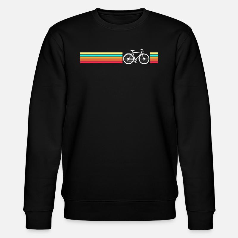 Vélo rétro - Sweat bio CHANGER Stanley/Stella Unisexe - noir