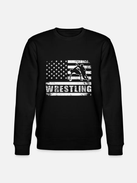 Wrestling - Stanley/Stella CHANGER Unisex Organic Sweatshirt - black
