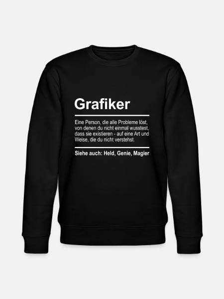 Graphiste - Sweat bio CHANGER Stanley/Stella Unisexe - noir