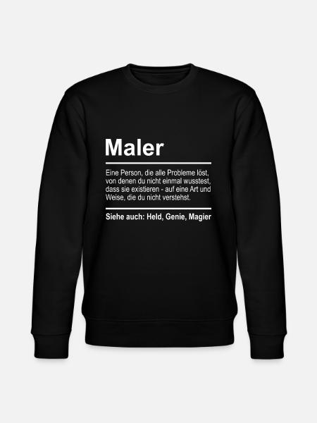 Painter - Stanley/Stella CHANGER Unisex Organic Sweatshirt - black