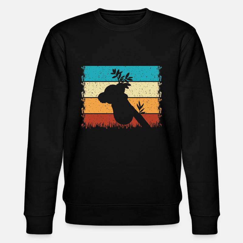 Koala - Stanley/Stella CHANGER Unisex Organic Sweatshirt - black