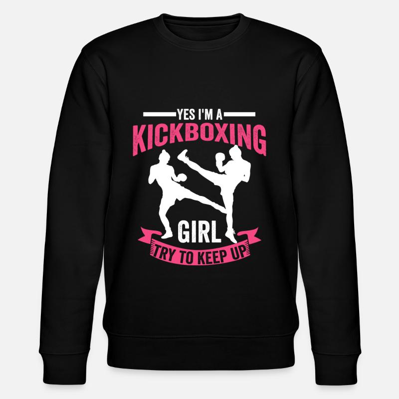 Cadeau fille de kickboxing - Sweat bio CHANGER Stanley/Stella Unisexe - noir