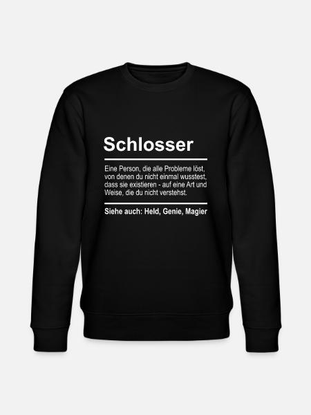 Locksmith - Stanley/Stella CHANGER Unisex Organic Sweatshirt - black