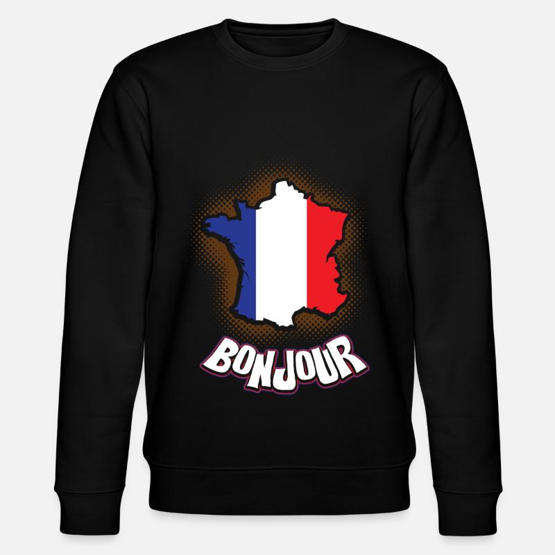 France pays et pays - Sweat bio CHANGER Stanley/Stella Unisexe - noir