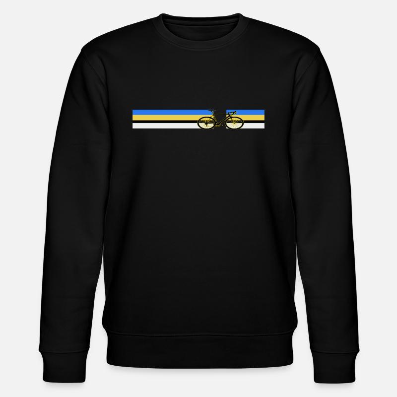 Vélo design rétro vélo - Sweat bio CHANGER Stanley/Stella Unisexe - noir