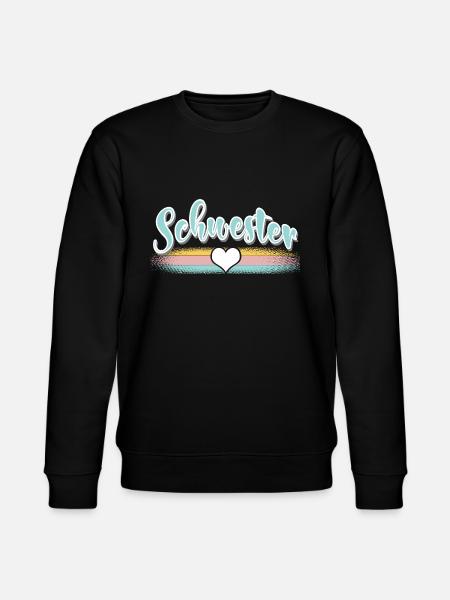 Schwester - Stanley/Stella Unisex Bio-Sweatshirt CHANGER  - Schwarz