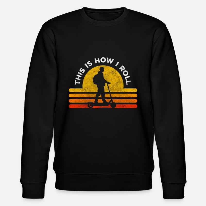 E-Scooter Tuning Speed - Stanley/Stella CHANGER Unisex Organic Sweatshirt - black
