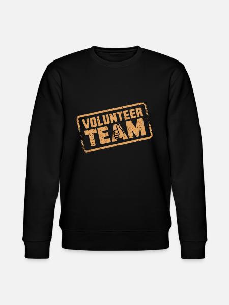 Volunteer Team 17 - Stanley/Stella Unisex Bio-Sweatshirt CHANGER - Schwarz