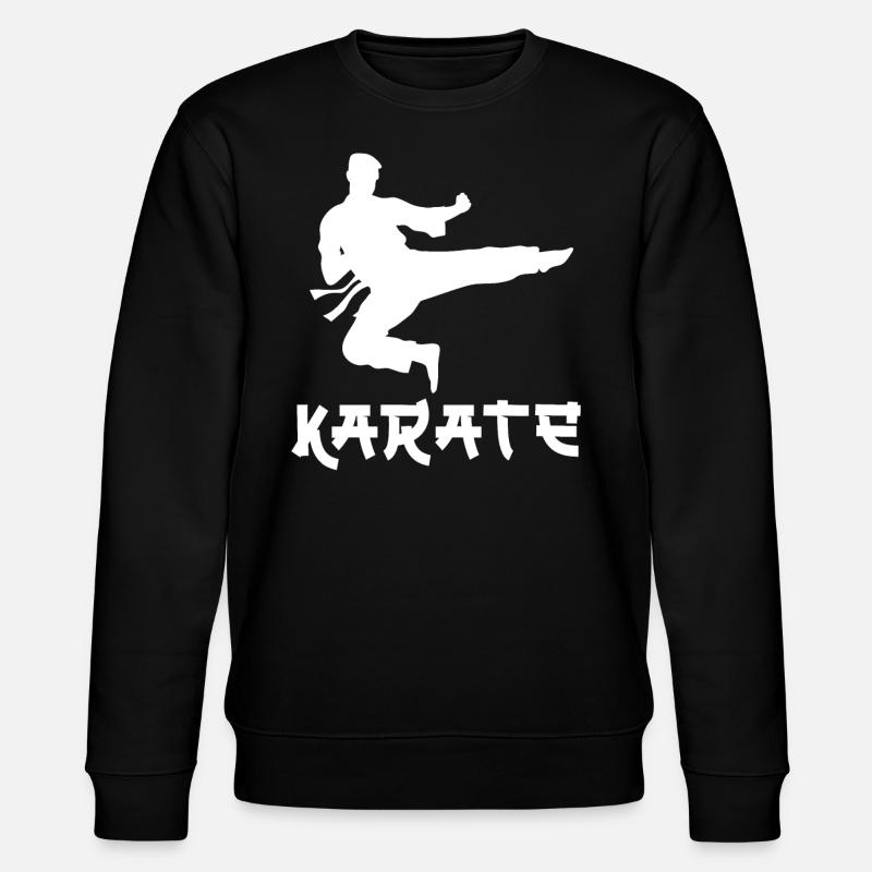 Karate - Stanley/Stella Unisex Bio-Sweatshirt CHANGER  - Schwarz