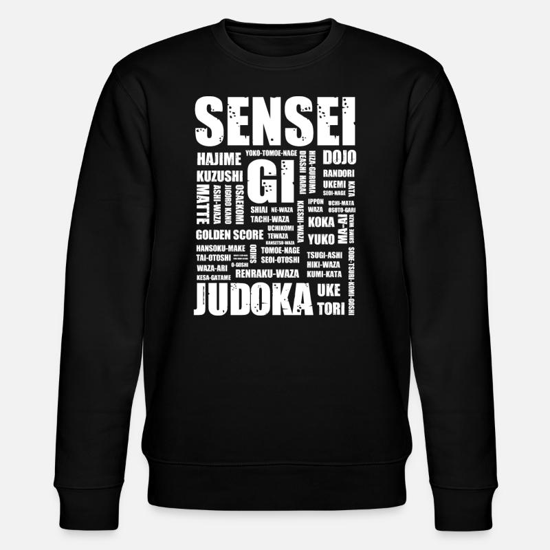 Judo - Stanley/Stella Unisex Bio-Sweatshirt CHANGER - Schwarz