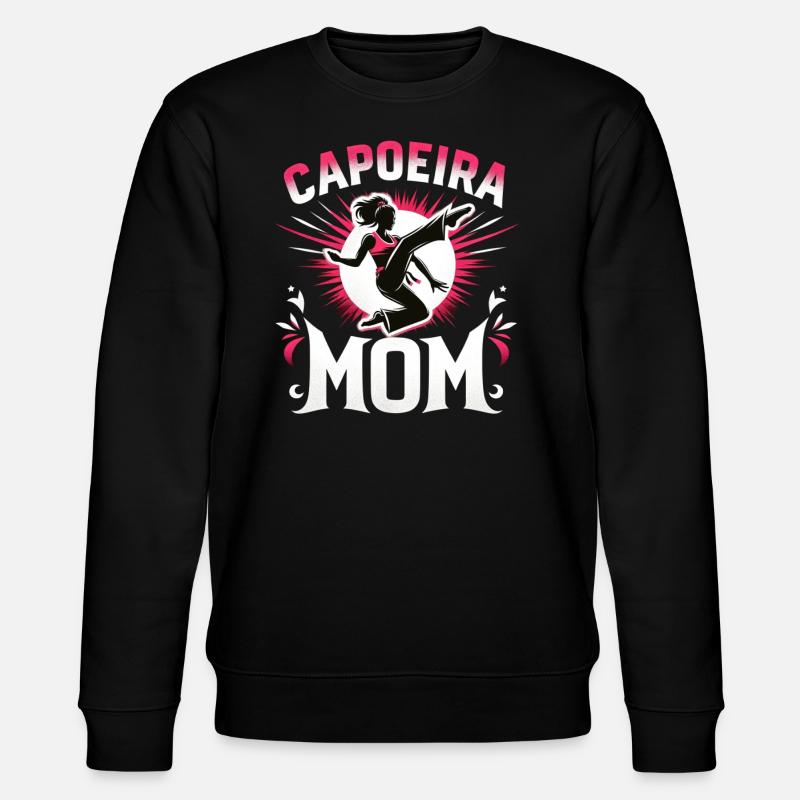 Capoeira Mama - Stanley/Stella Unisex Bio-Sweatshirt CHANGER  - Schwarz